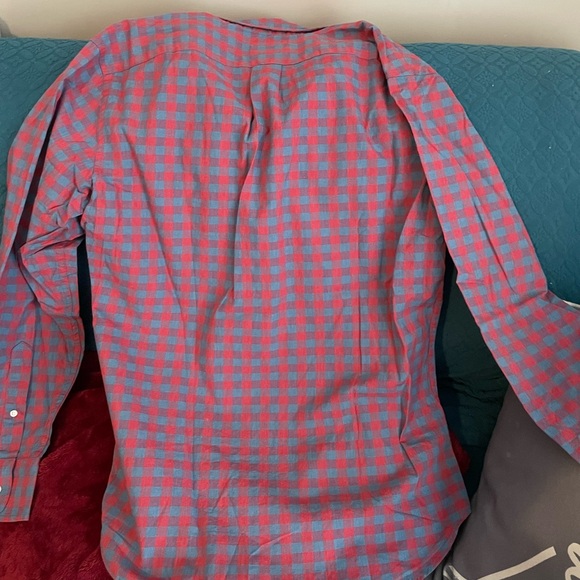 J. Crew Red and Blue Checkered Shirt - Picture 4 of 4